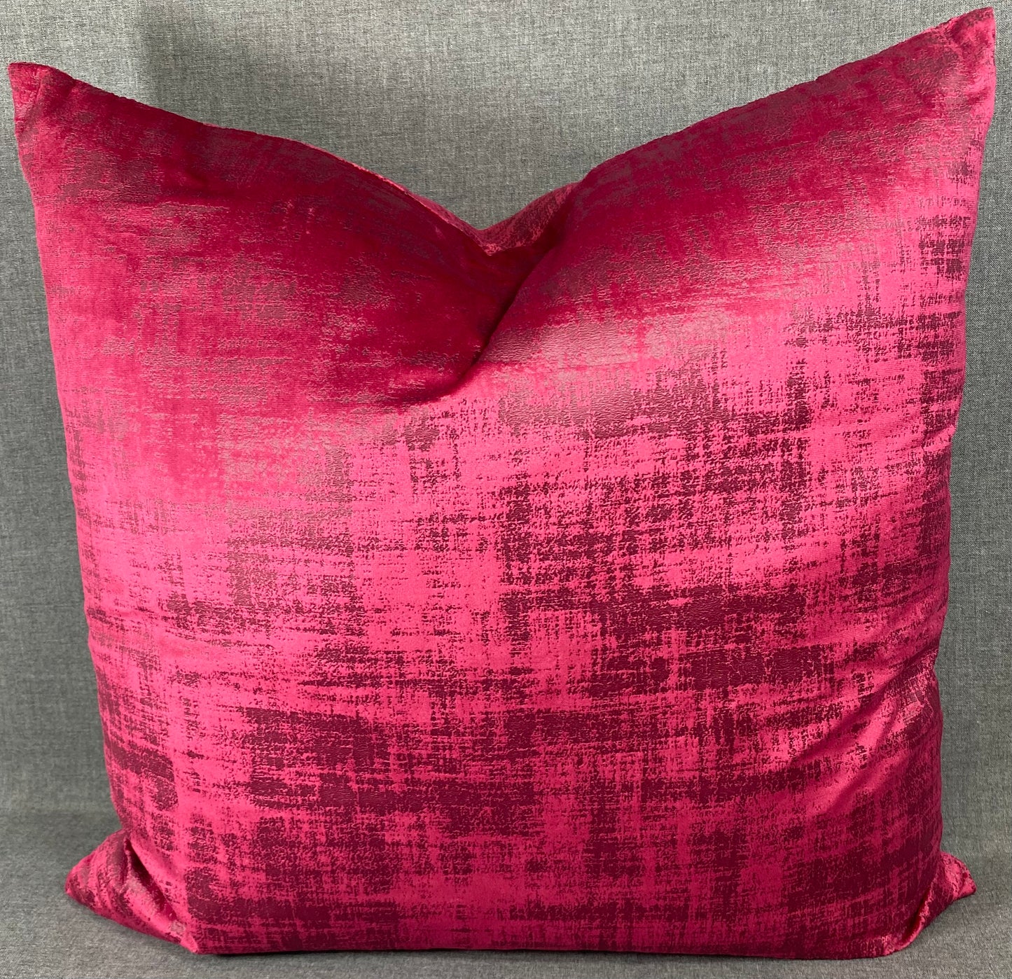 Luxury Pillow - 24” x 24” - Fresco Fuchsia