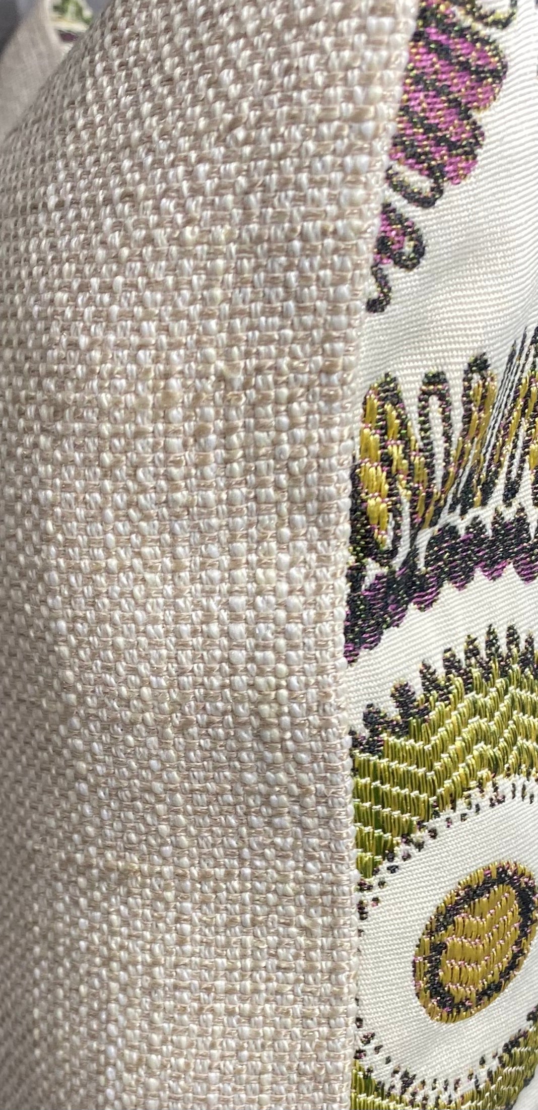 Luxury Lumbar Pillow - 24" x 14" - Squiggs Purple