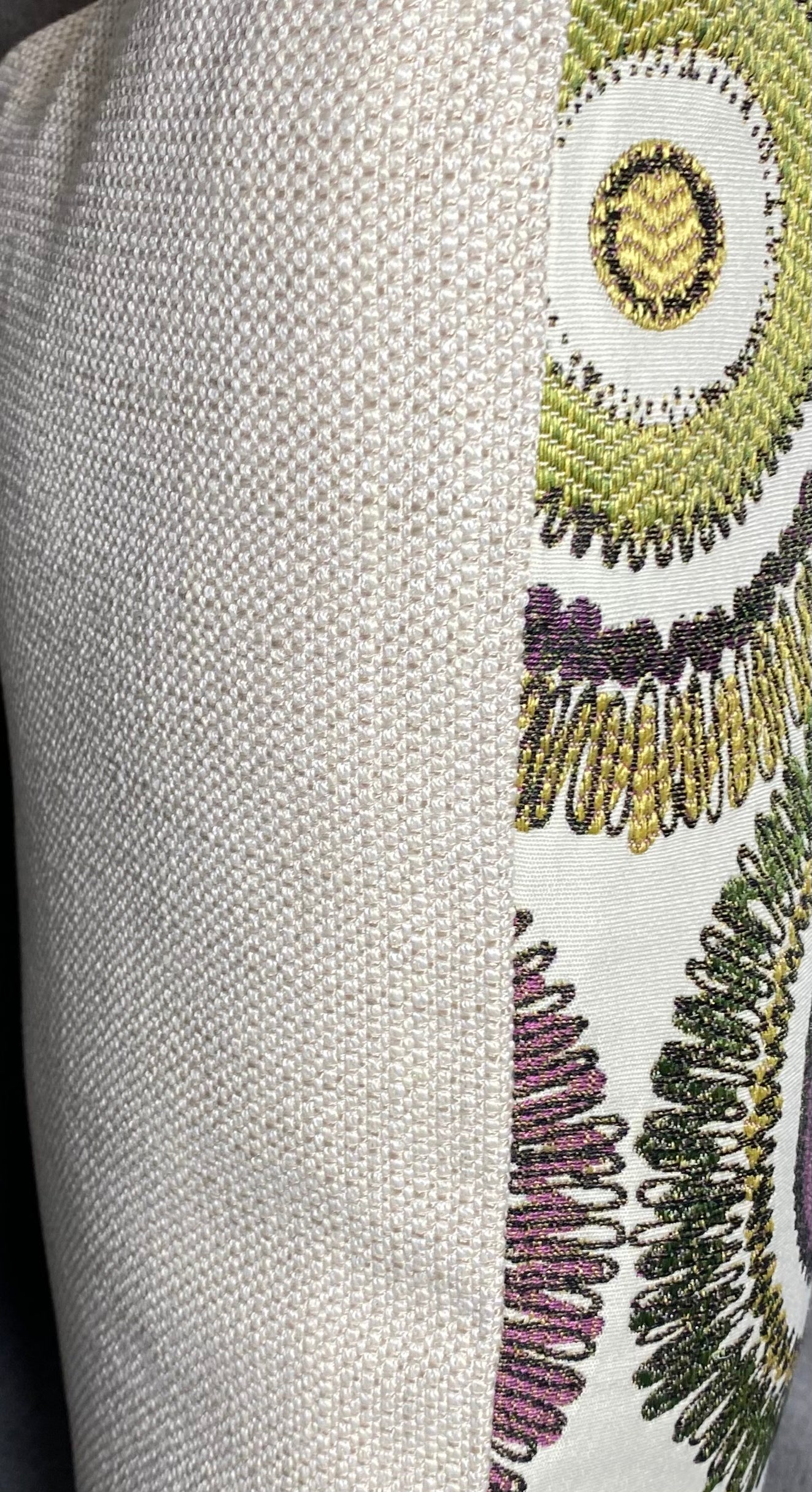 Luxury Pillow - 24” x 24” - Squiggs Purple