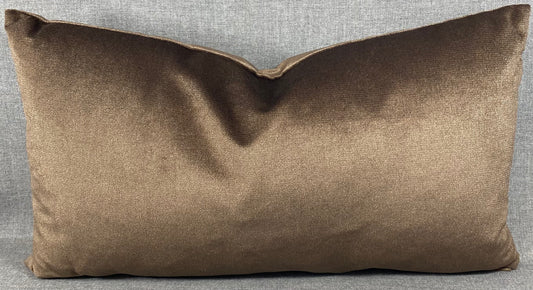 Luxury Lumbar Pillow - 24" x 14" - Belvedere Espresso
