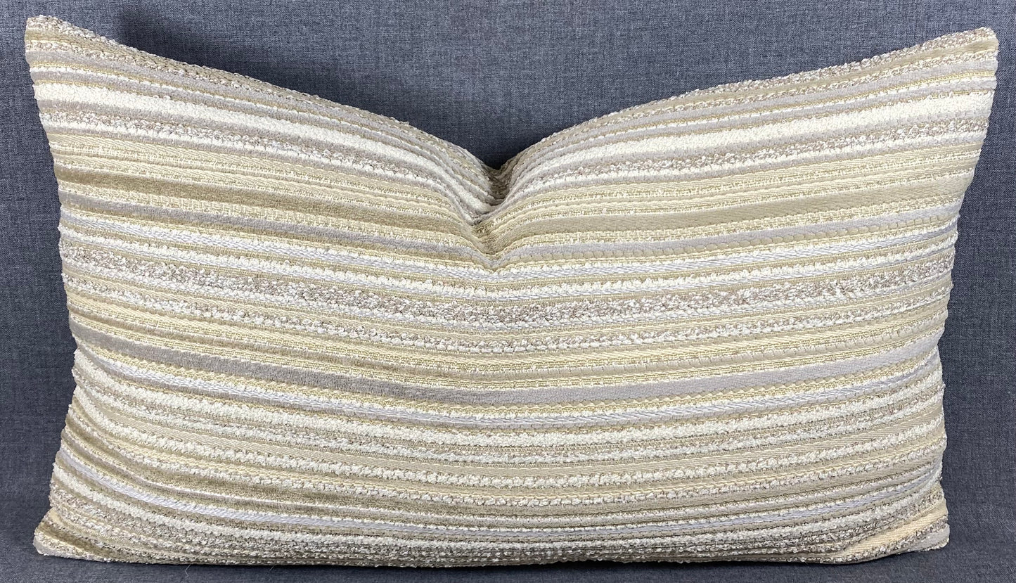 Luxury Lumbar Pillow  - 24" x 14" - Subtle Layers