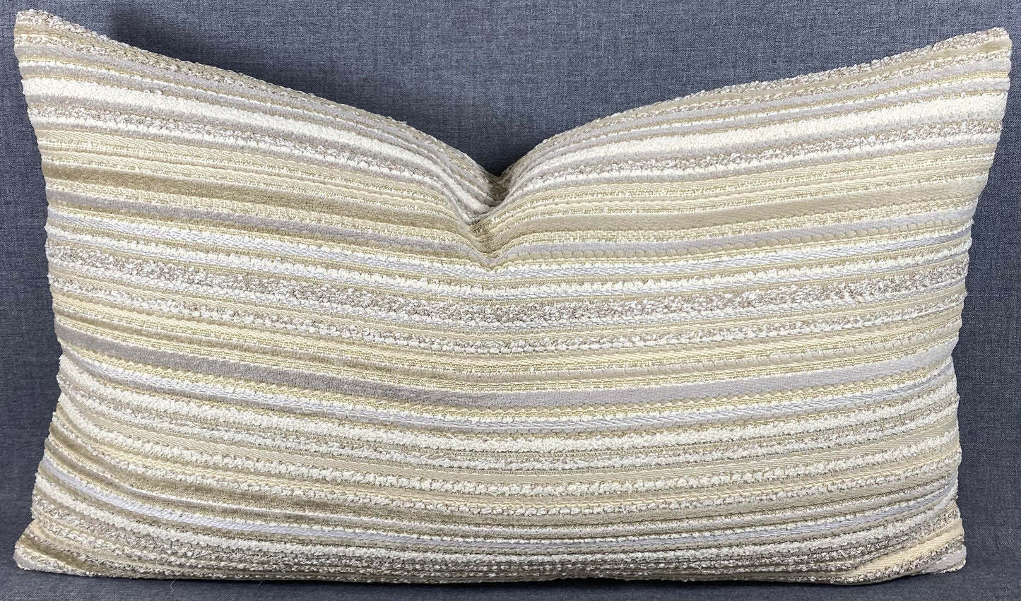 Luxury Lumbar Pillow  - 24" x 14" - Subtle Layers