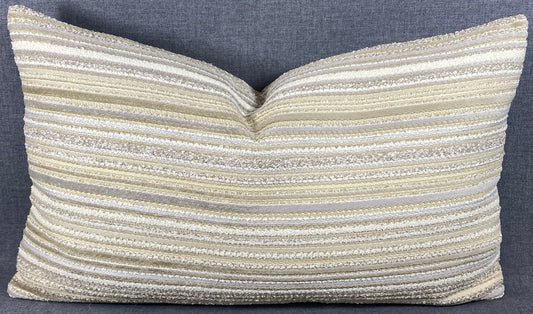 Luxury Lumbar Pillow  - 24" x 14" - Subtle Layers