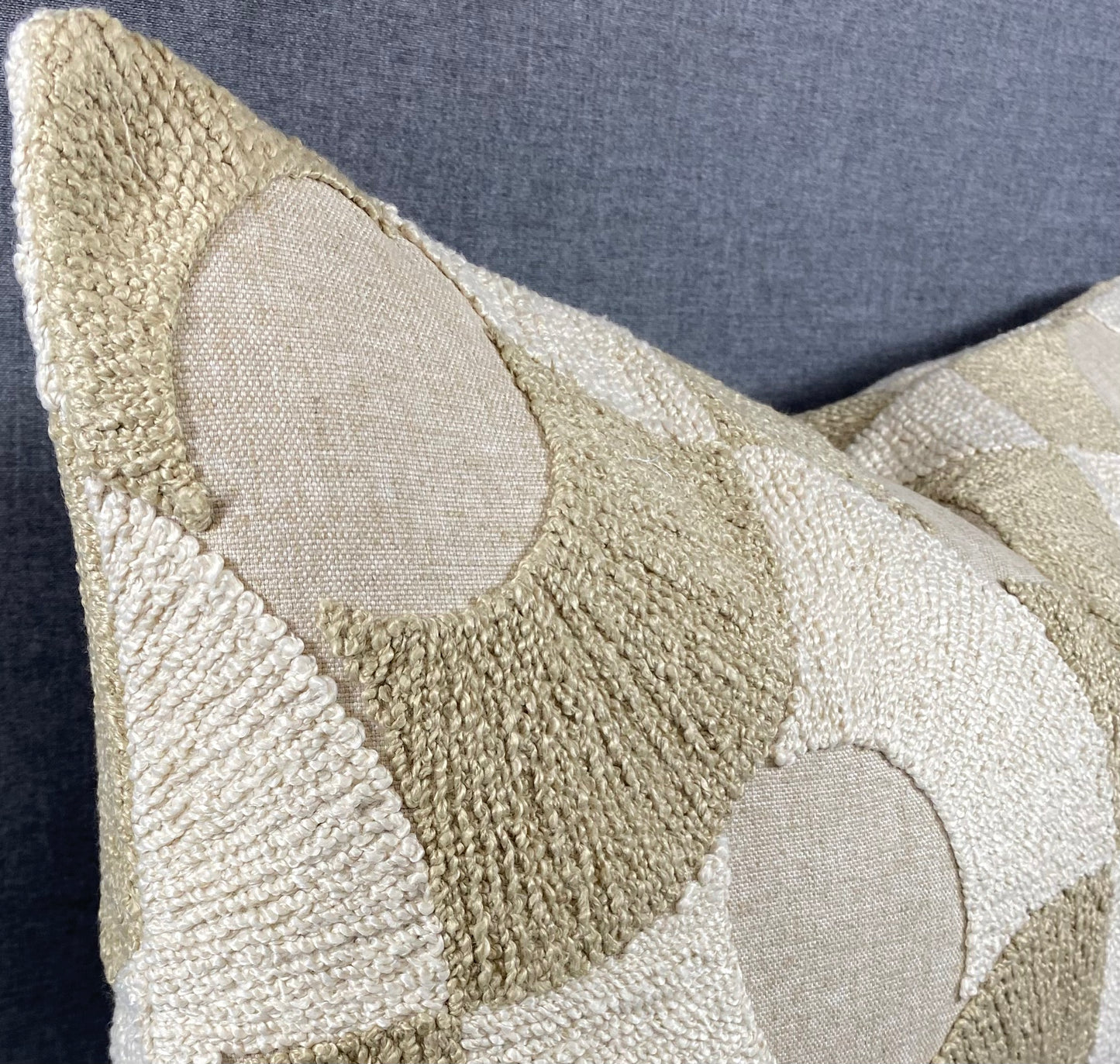 Luxury Pillow -  24" x 24" -  Montecito Moons
