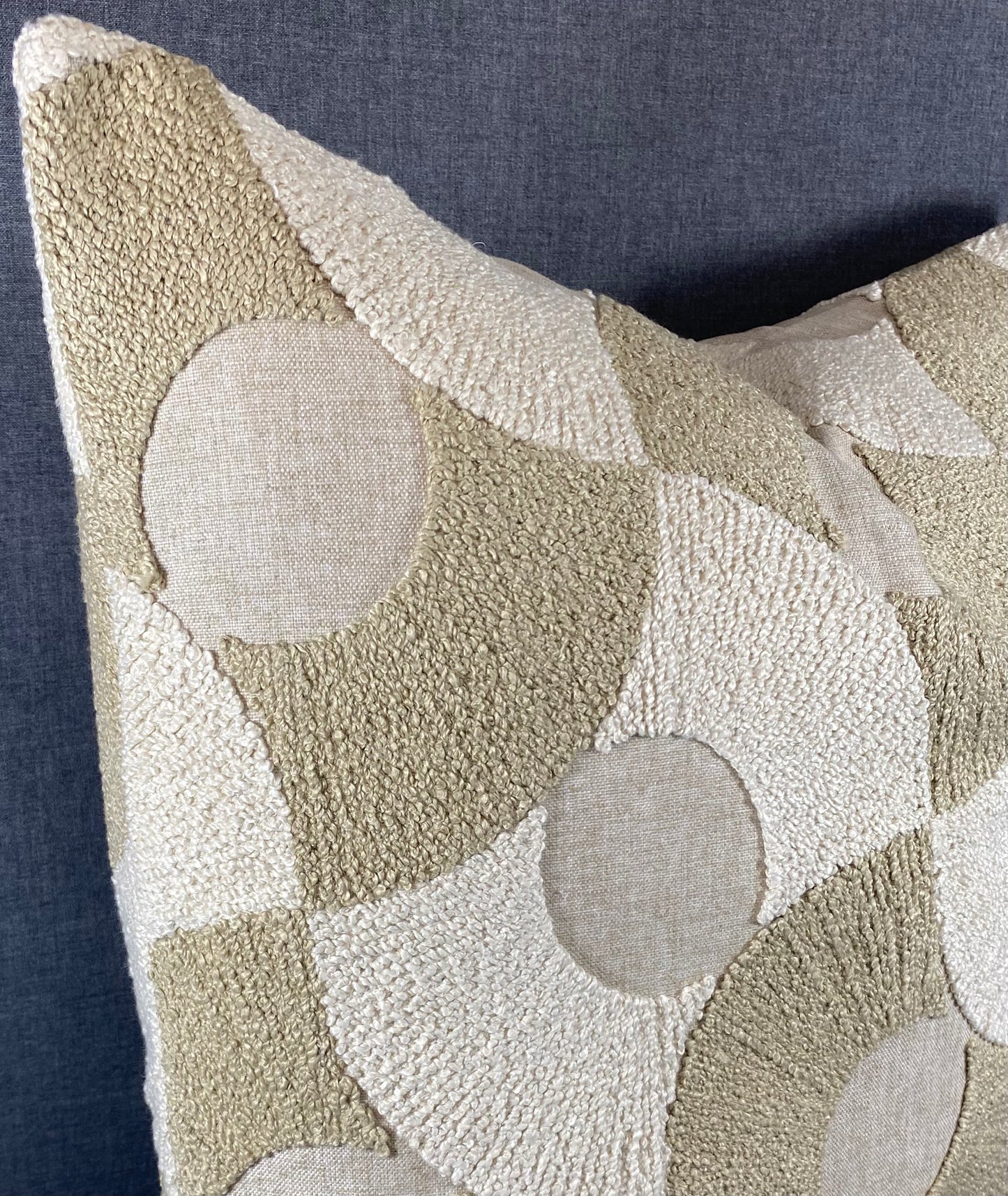 Luxury Pillow -  24" x 24" -  Montecito Moons