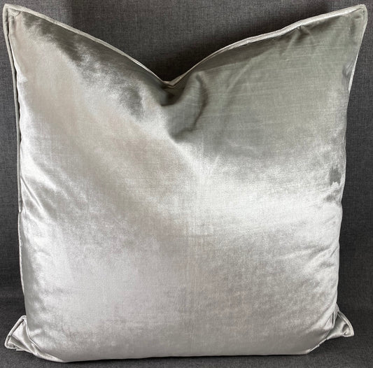 Luxury Pillow - 24" x 24" Iridescence Double Front - Silver