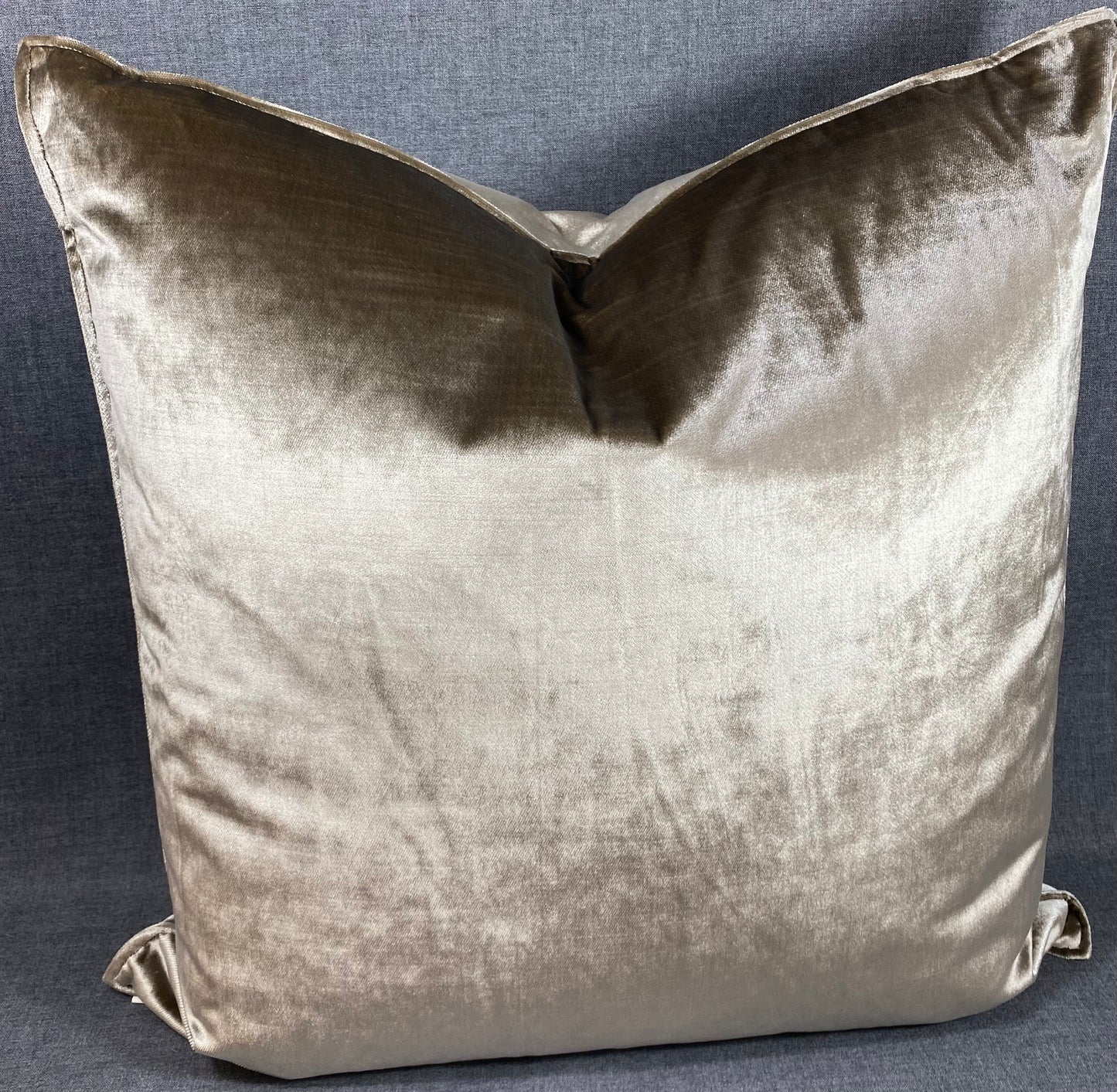 Luxury Pillow -  24" x 24" -  Iridescence Double Front - Latte