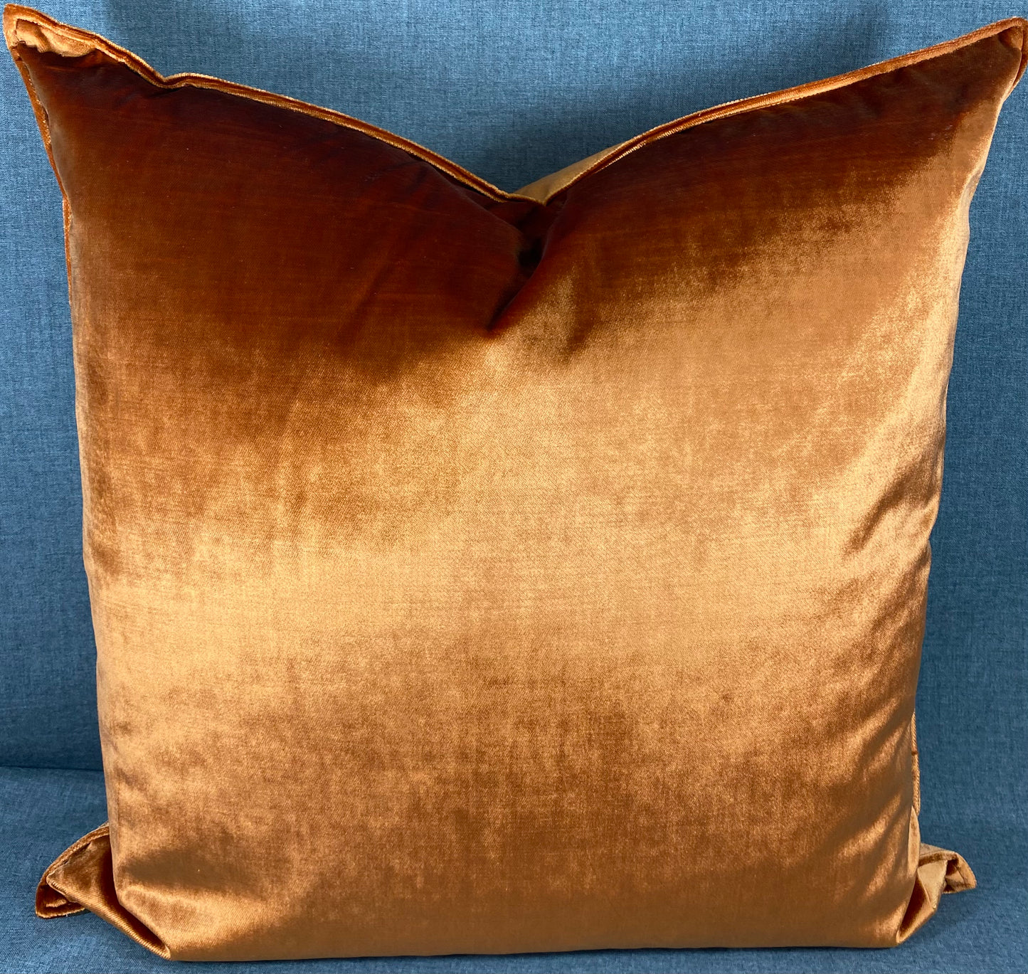 Luxury Pillow - 24" x 24" Iridescence Double Front - Orange