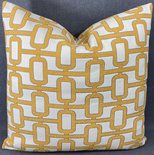Luxury Pillow -24" x 24" - Tessellation Marigold