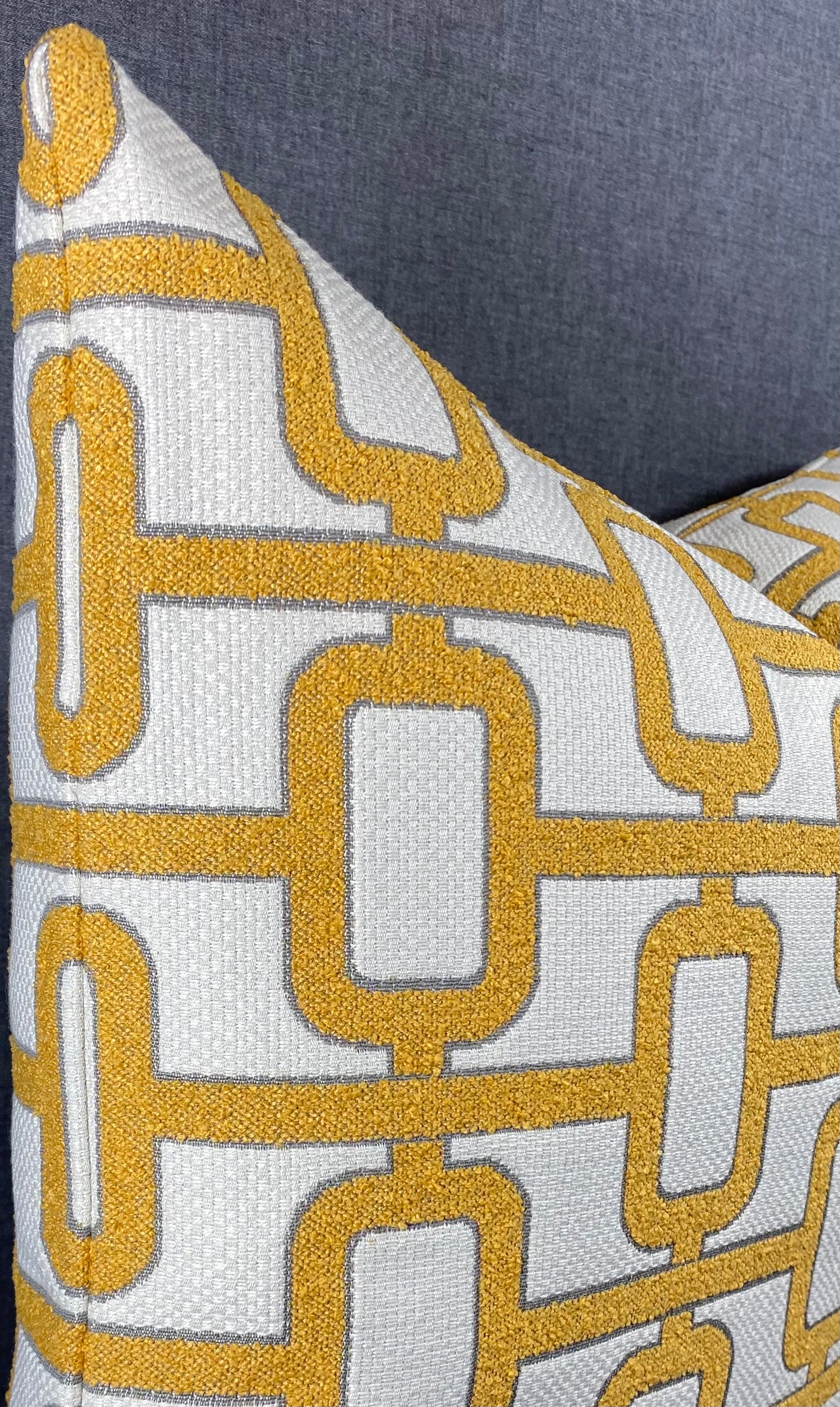 Luxury Pillow -24" x 24" - Tessellation Marigold
