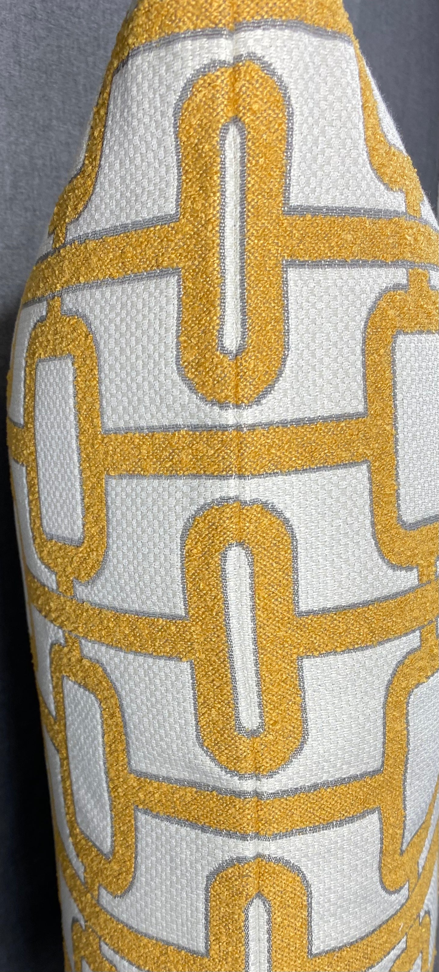 Luxury Pillow -24" x 24" - Tessellation Marigold