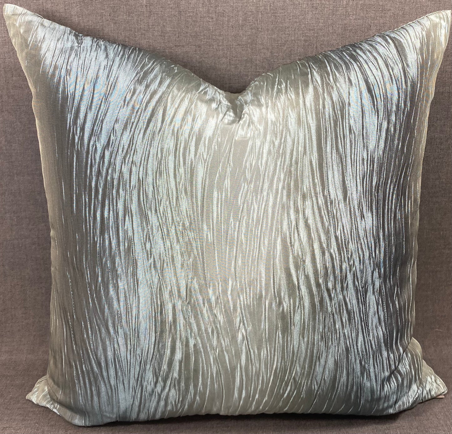 Luxury Pillow - 24” x 24” - Rhythm Aqua