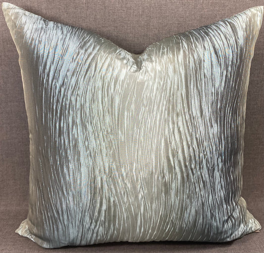 Luxury Pillow - 24” x 24” - Rhythm Aqua