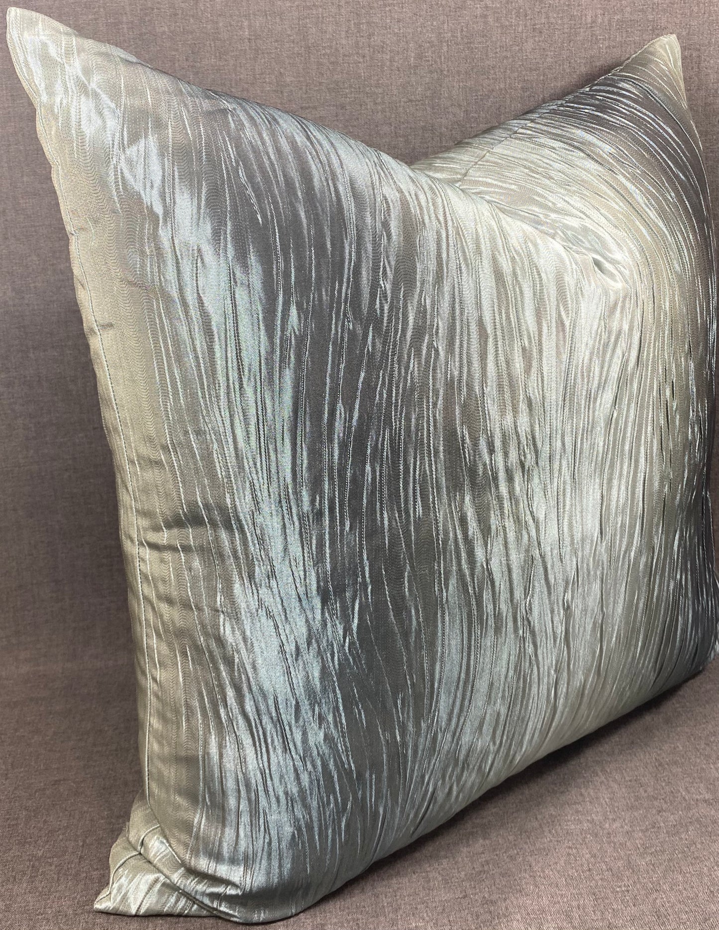 Luxury Pillow - 24” x 24” - Rhythm Aqua