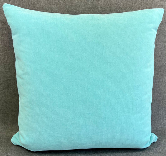 Luxury Pillow - 24" x 24" - Robin Egg