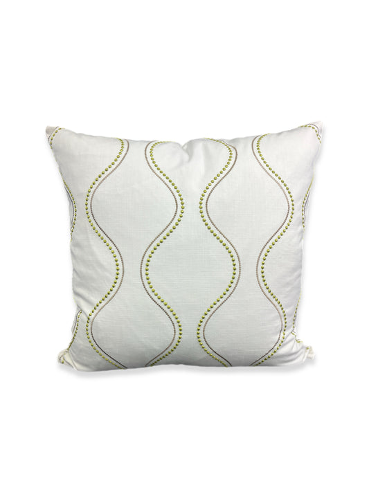 Luxury Pillow - 24" x 24" -  String of Pearls
