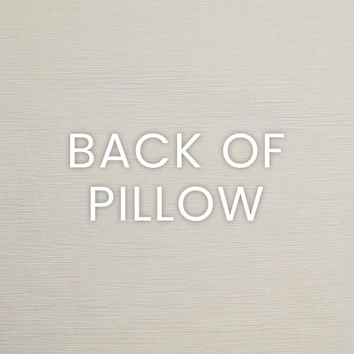 Luxury Pillow - 24” x 24” - Emory-Parsley; Velvet deep green fabric over a shiny silver background with a beautiful cream backing