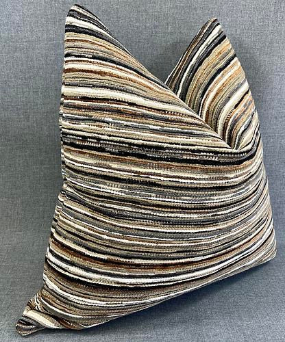 Luxury Pillow - 24" x 24" - Formations; Natural