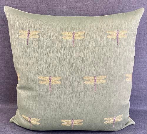 Luxury Pillow - 24" x 24" - Good Luck Dragonfly
