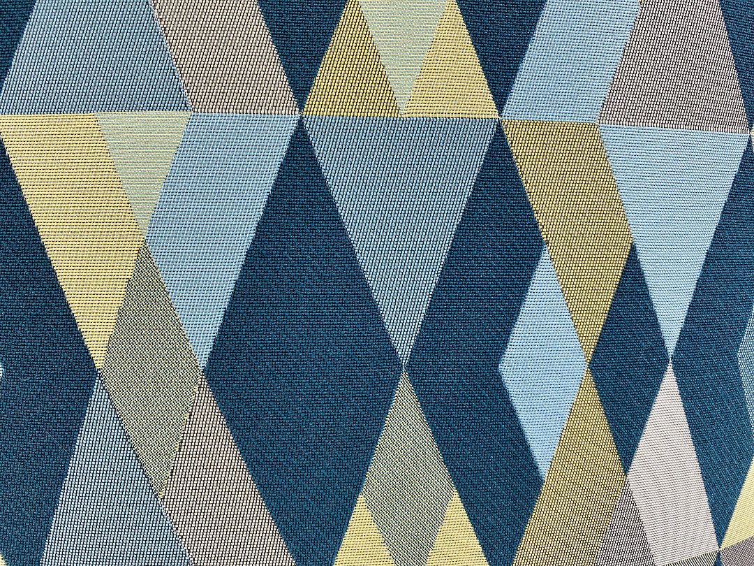 Luxury Outdoor Pillow - 22" x 22" - Harlequin - Kaleidoscope