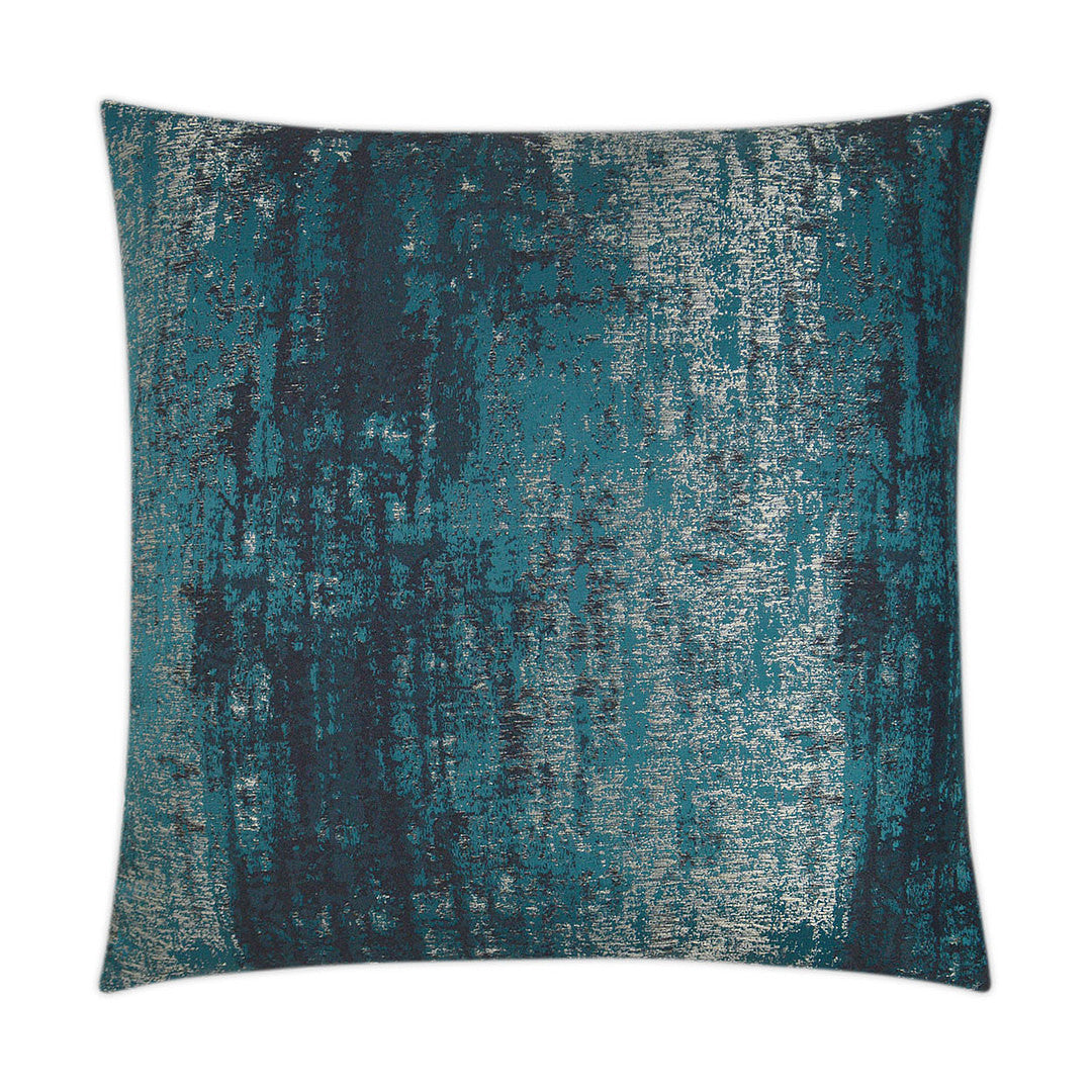 Luxury Pillow - 24" x 24" - Aurora-Peacock: Peacock