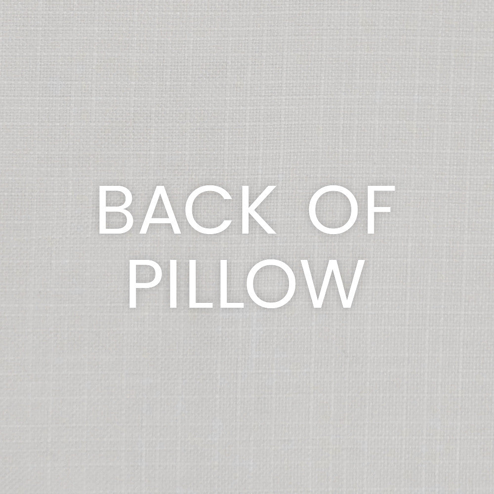Luxury Pillow - 24” x 24” - Zuri - Onyx