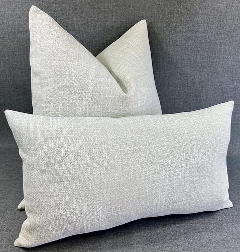Luxury Lumbar Pillow - 24" x 14" - Beach Stone