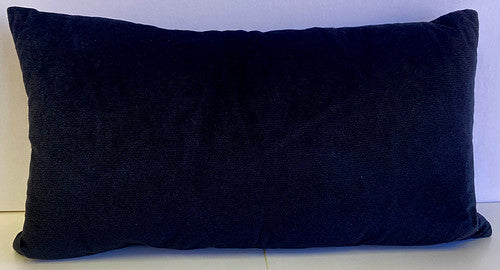 Luxury Lumbar Pillow - 24" x 14" - Belvedere Ebony