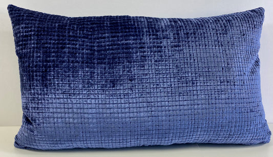 Luxury Lumbar Pillow - 24" x 14" -  Opulence - Midnight
