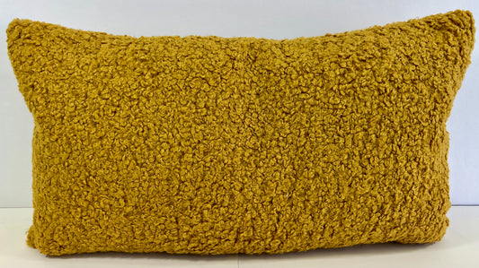 Luxury Lumbar Pillow - 24" x 14" -  Poodle Dijon