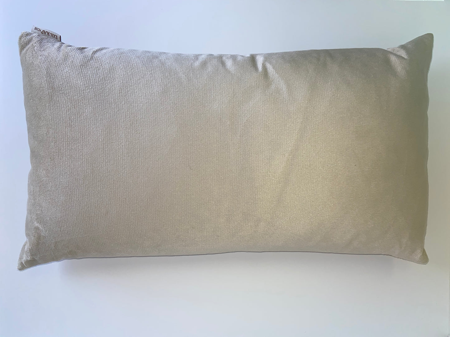 Luxury Lumbar Pillow - 24" x 14" - Cabenet Oyster; Sand & taupe color animal print chenille