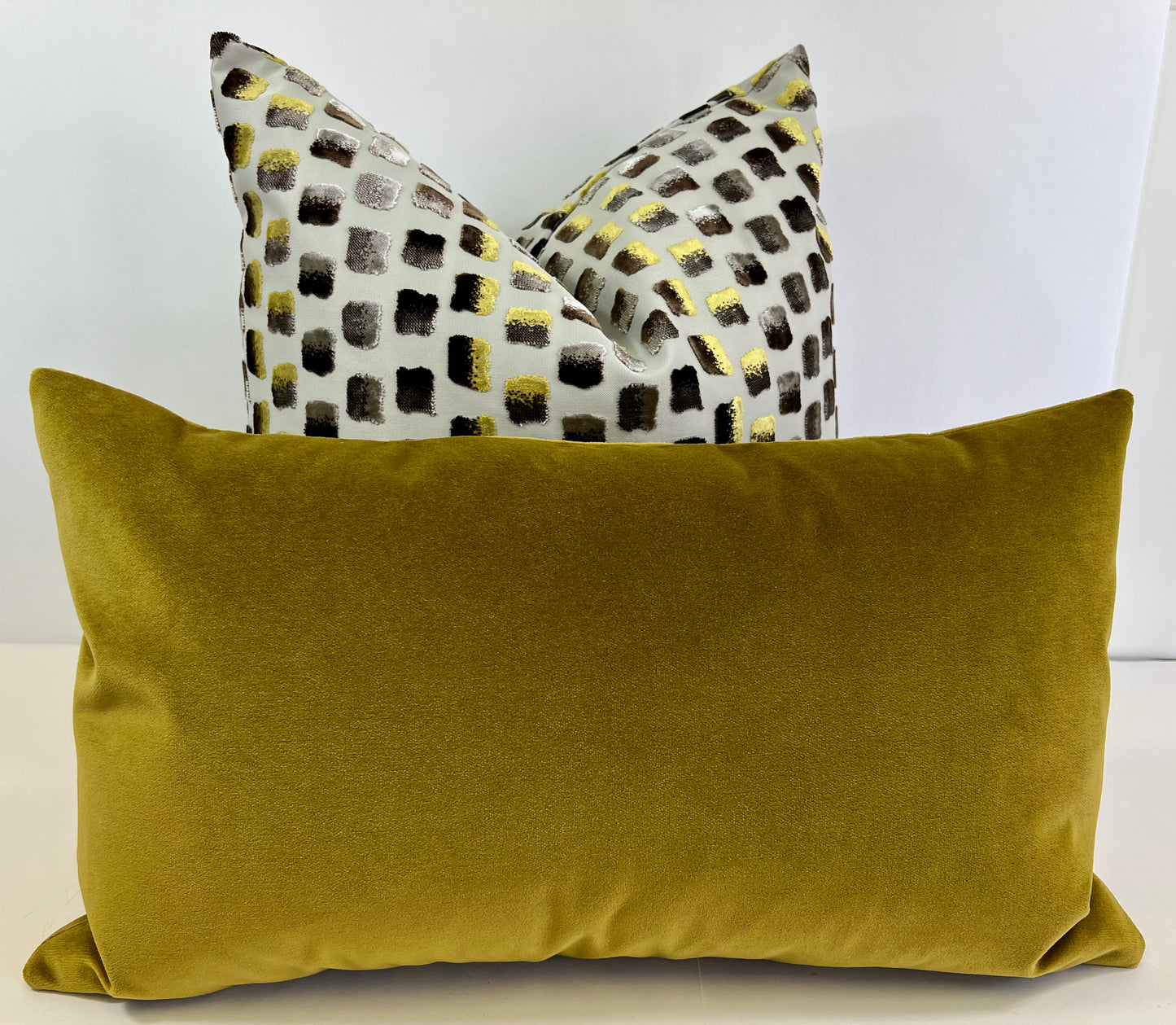 Luxury Lumbar Pillow - 24" x 14" - French Garden