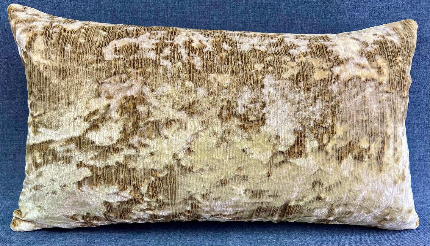 Luxury Pillow - 24" x 14" - Miranda - Gold