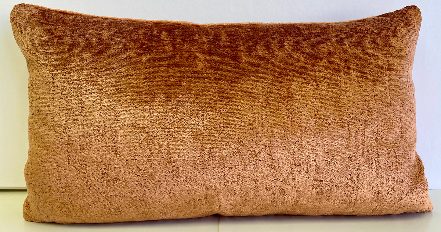 Luxury Lumbar Pillow - 24" x 14" - Hamlet-Salmon