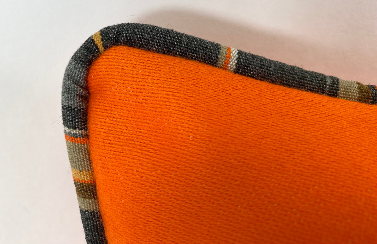 Luxury Outdoor Lumbar Pillow - 22" x 12" - Vallauris-Orange