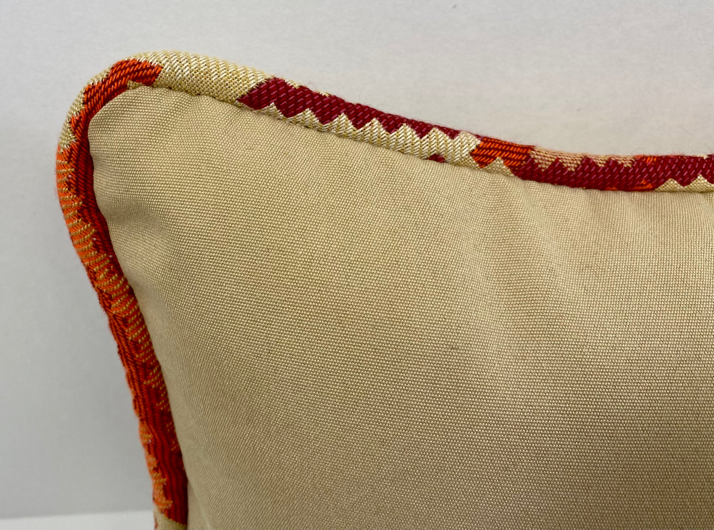Luxury Outdoor Pillow - 22" x 22" - Rancho Santa Fe-Tan