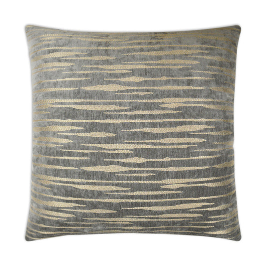 Luxury Pillow-  24" x 24" - Davos Smoke