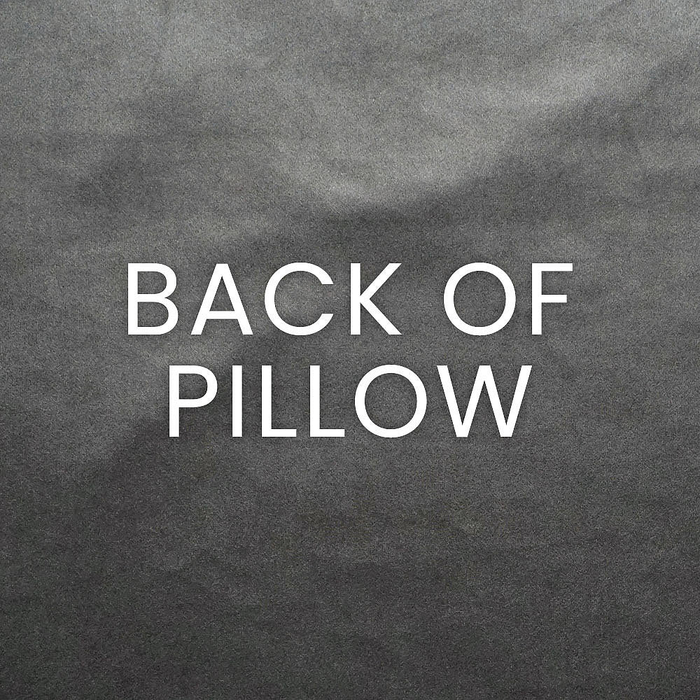 Luxury Lumbar Pillow - 24" x 14" - Flirty-Pewter