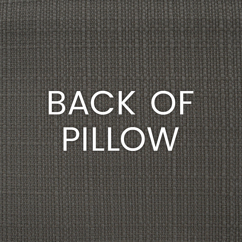 Luxury Pillow - 24" x 24" - Kapoor - Linen; French linen, tomato red and tan Southwestern/Moroccan design