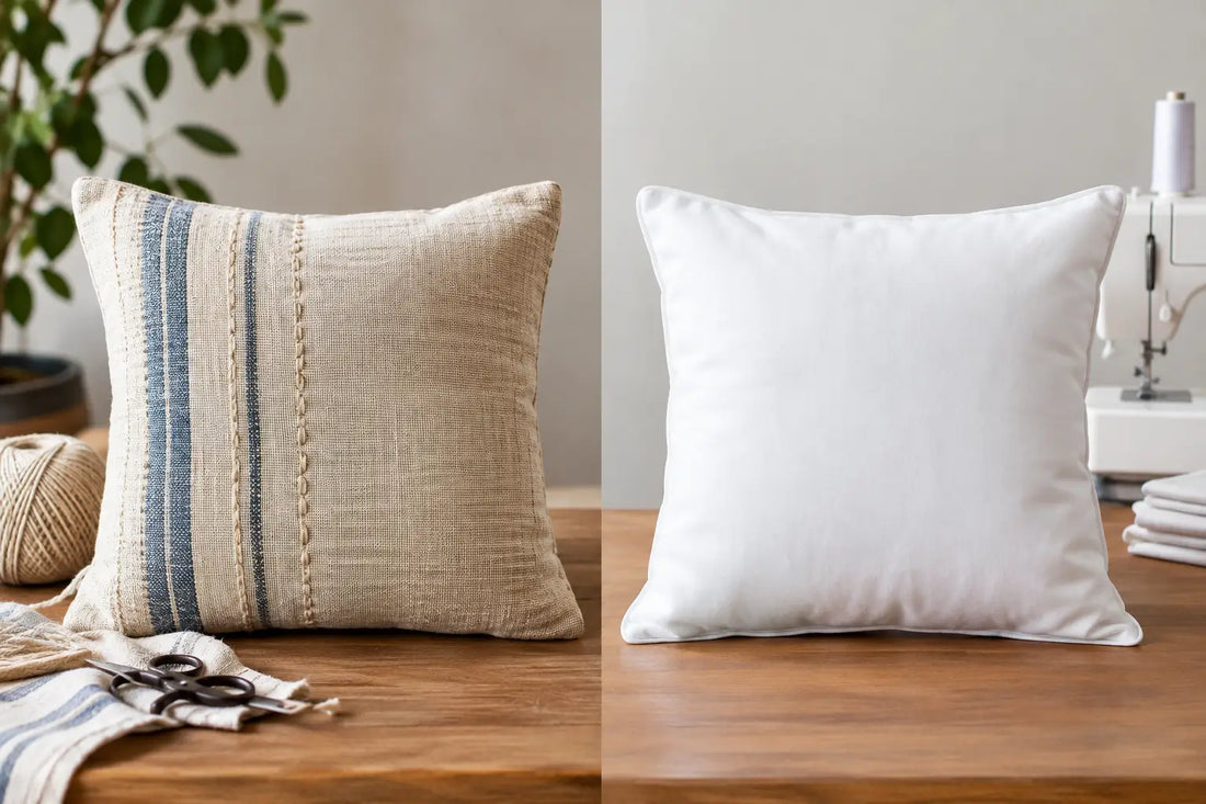 Handmade Versus Machine Made Pillows Compared