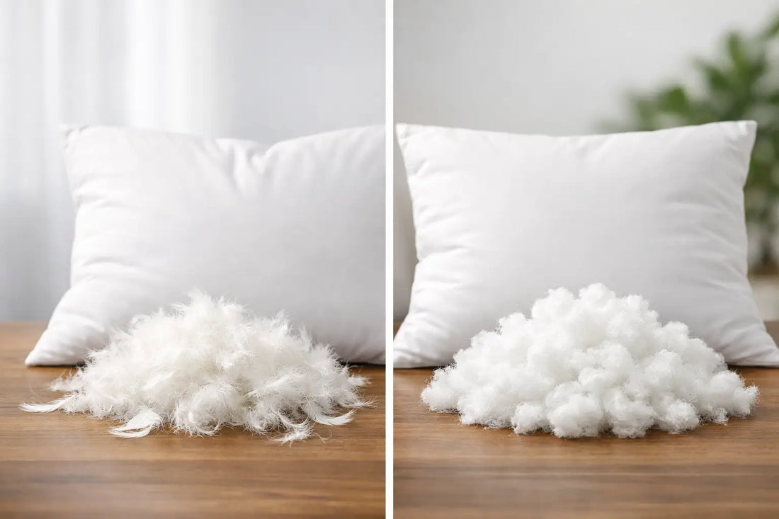 Down Insert vs Polyester: Which Pillow Fill Wins?