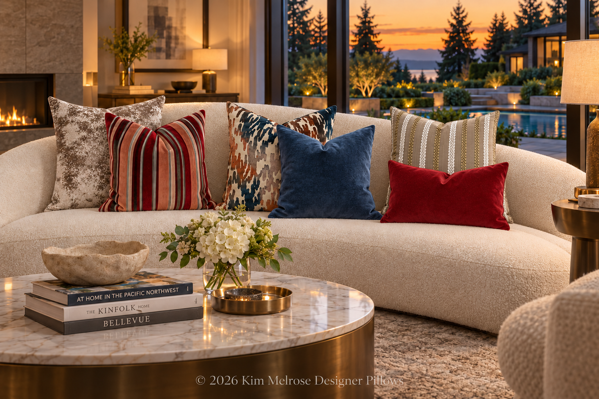 Pillow Scale Selection for Polished Interiors