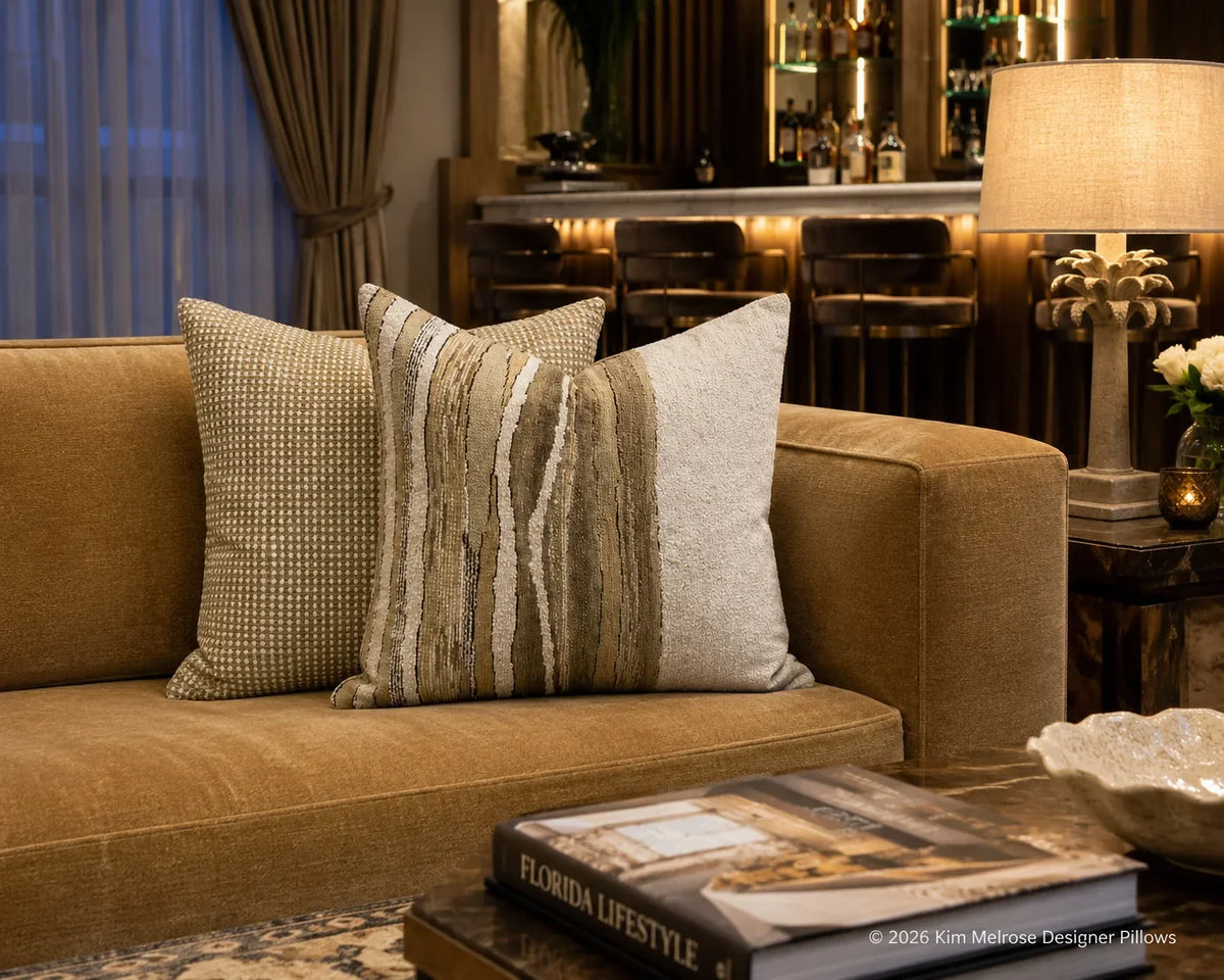 Designer Textiles That Transform Luxury Pillows