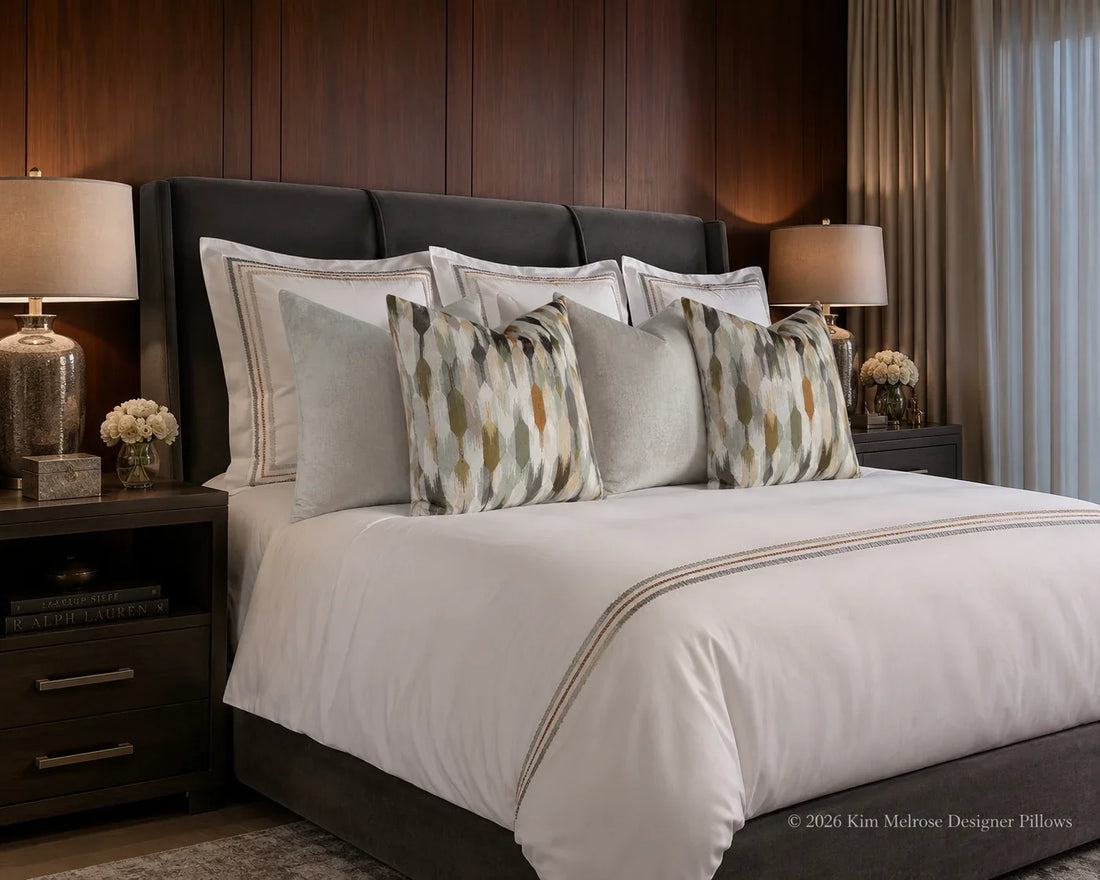 7 Bed Pillow Arrangement Examples That Look Polished
