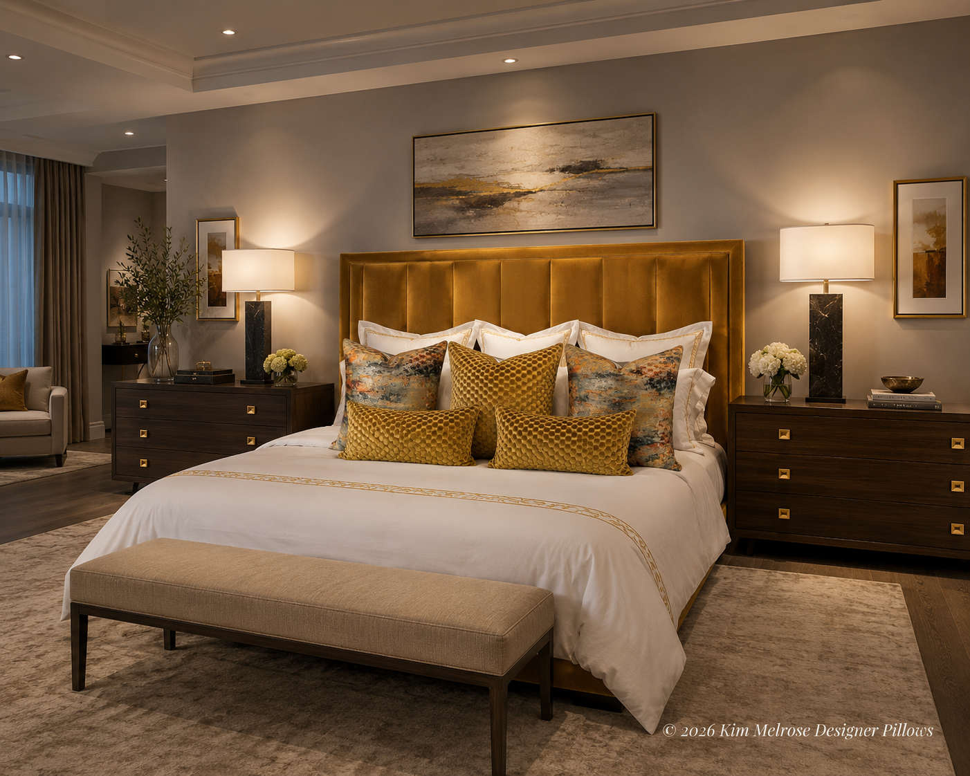 How to Choose Designer Pillows for Bed
