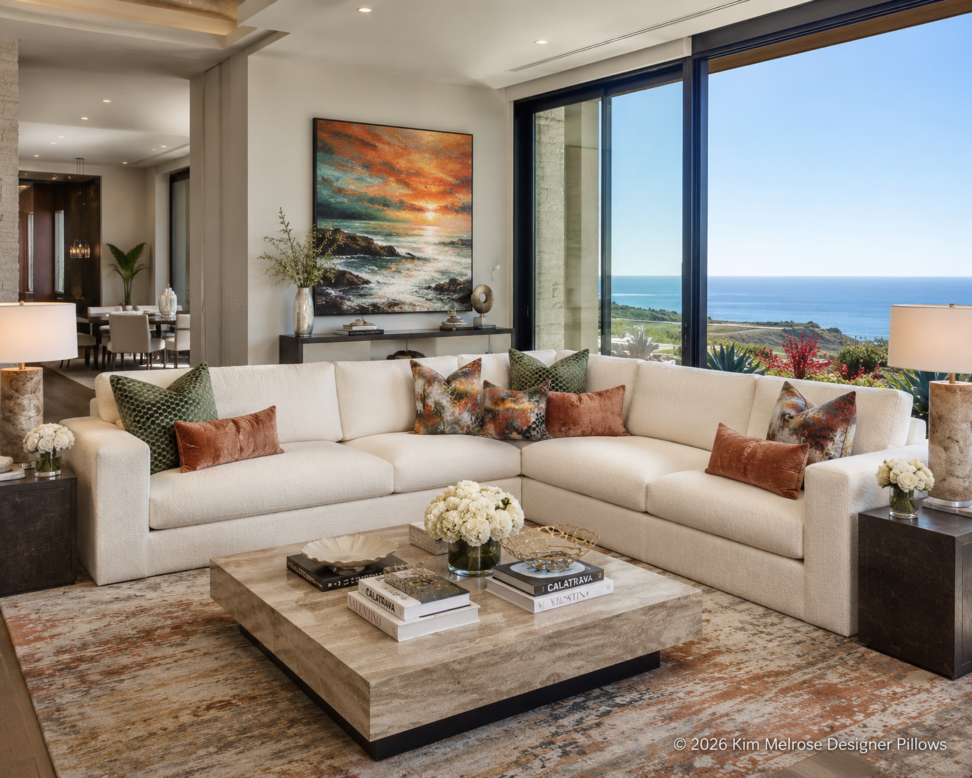 Living Room Pillow Styling Examples That Look Designed