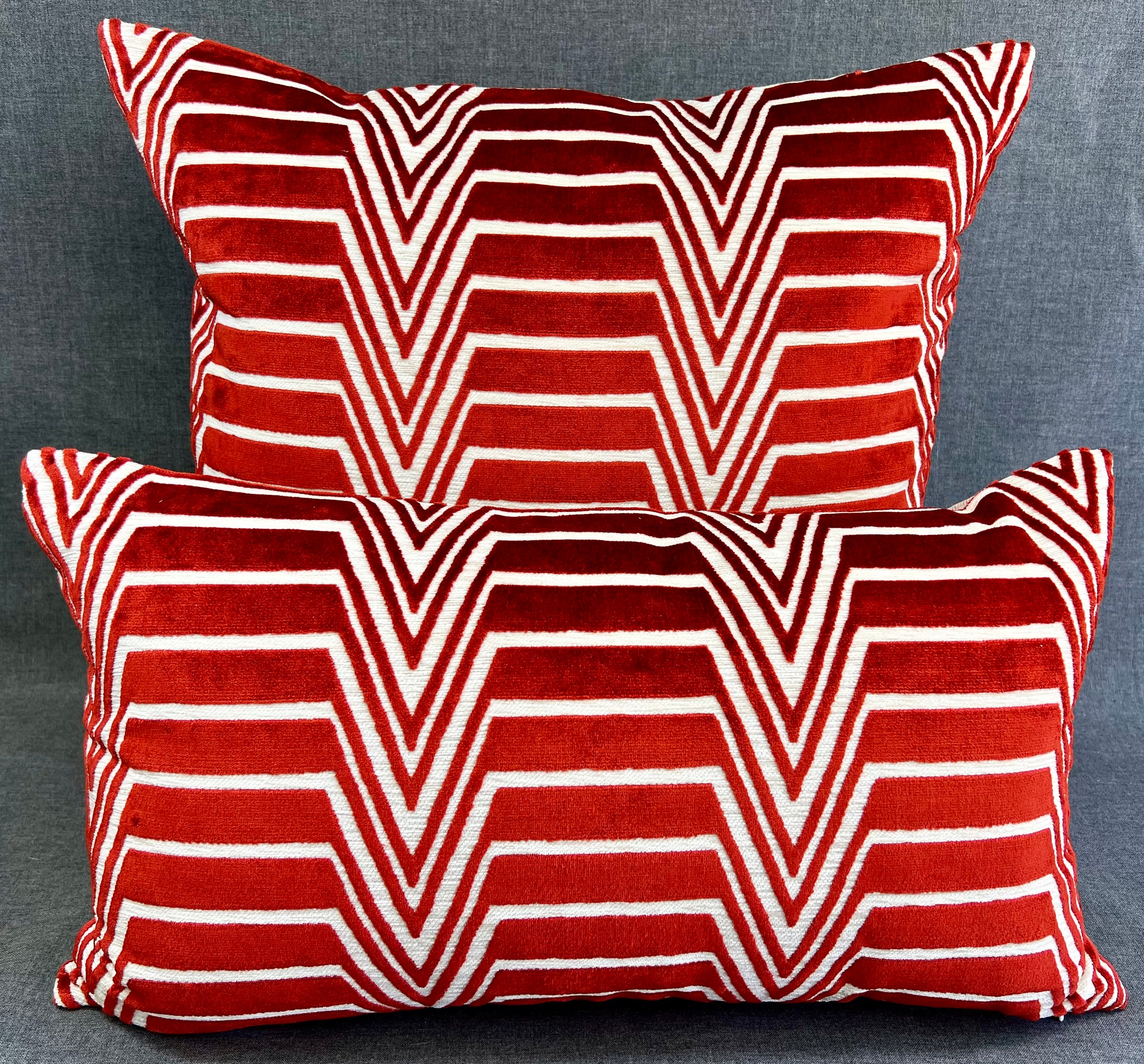Reds of every shade, pattern & style for our luxury designer pillows ...