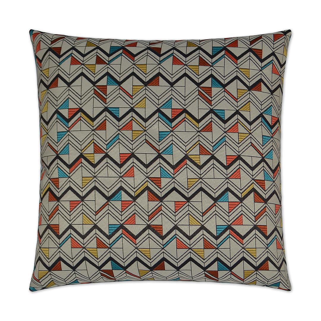 Luxury Pillow- 24" x 24" Basenji Multi