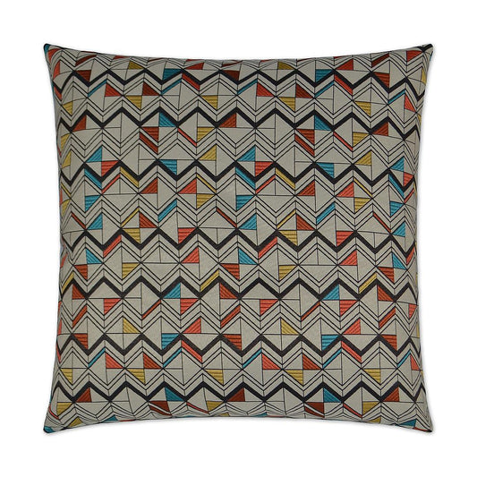 Luxury Pillow- 24" x 24" Basenji Multi