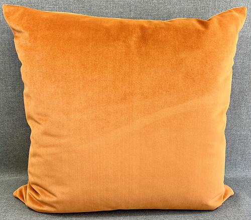 Luxury Pillow - 24” x 24” -Cinnamon Velvet